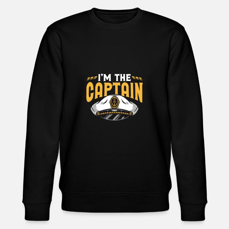 Je suis le capitaine - Sweat bio CHANGER Stanley/Stella Unisexe - noir