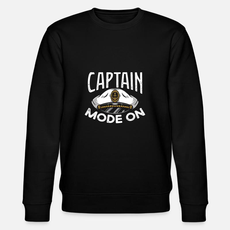 Mode Capitaine activé - Sweat bio CHANGER Stanley/Stella Unisexe - noir