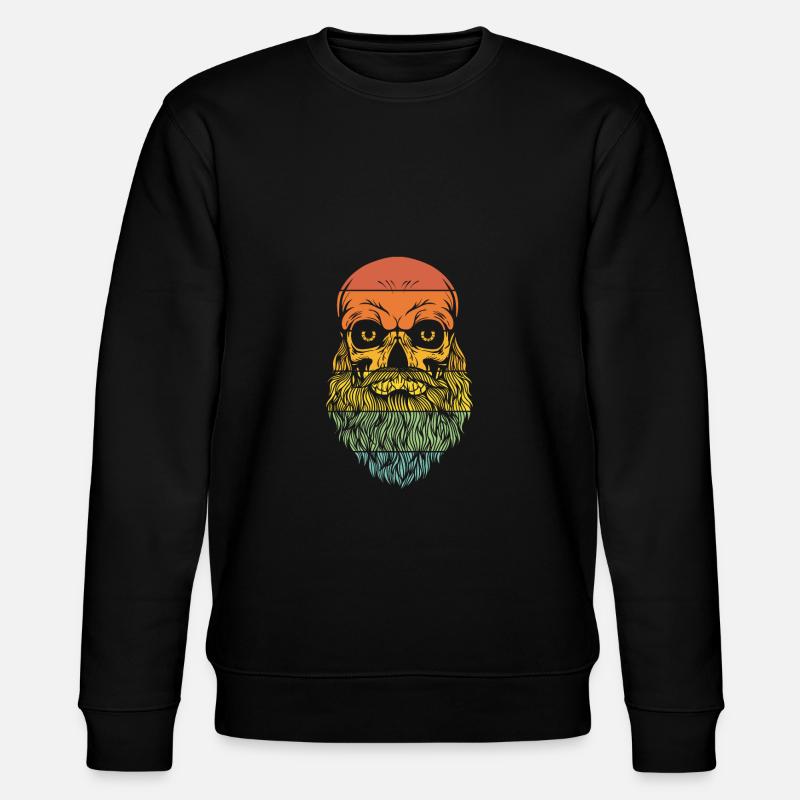 Bearded Man Sunset Look - Sweat bio CHANGER Stanley/Stella Unisexe - noir