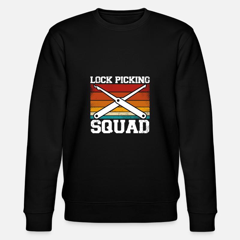 Lockpicking Squad - Sweat bio CHANGER Stanley/Stella Unisexe - noir