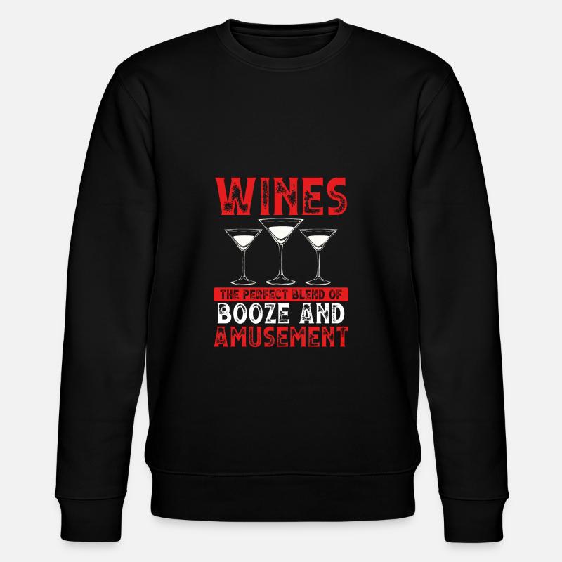 Vins Le mélange parfait - Sweat bio CHANGER Stanley/Stella Unisexe - noir