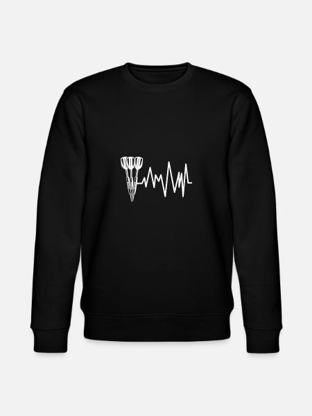 Fléchettes en fréquence - Sweat bio CHANGER Stanley/Stella Unisexe - noir