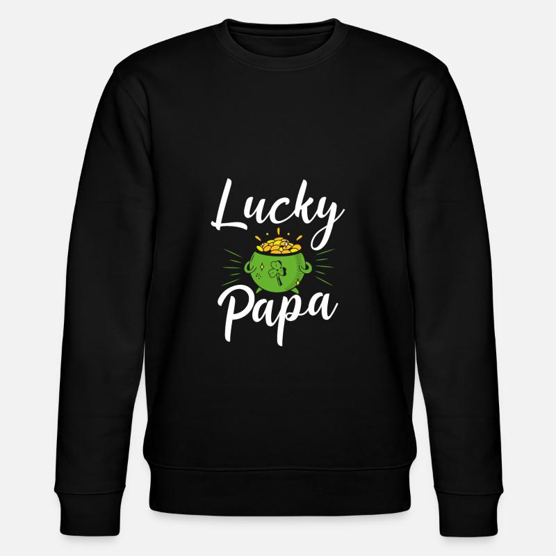 Joyeux papa - Sweat bio CHANGER Stanley/Stella Unisexe - noir