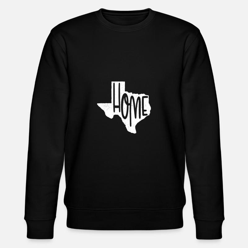 Bœuf du Texas en noir - Sweat bio CHANGER Stanley/Stella Unisexe - noir