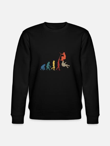 Scooter Evolution - Stanley/Stella Unisex Bio-Sweatshirt CHANGER - Schwarz