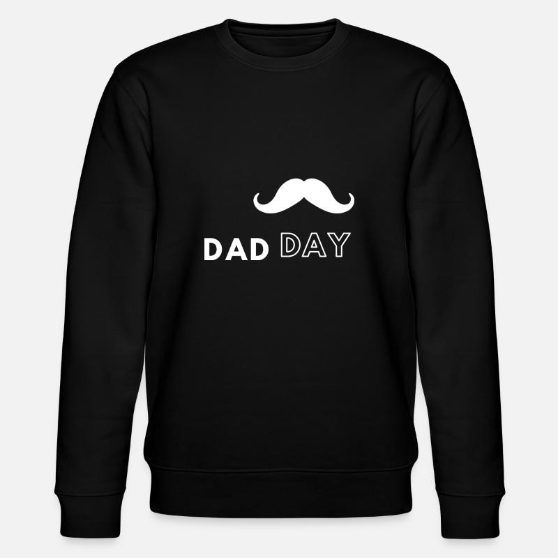 DAD DAY - Stanley/Stella Unisex Bio-Sweatshirt CHANGER  - Schwarz