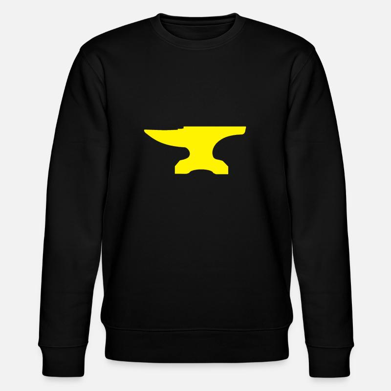 Amboss Gelb Yellow - Stanley/Stella Unisex Bio-Sweatshirt CHANGER  - Schwarz