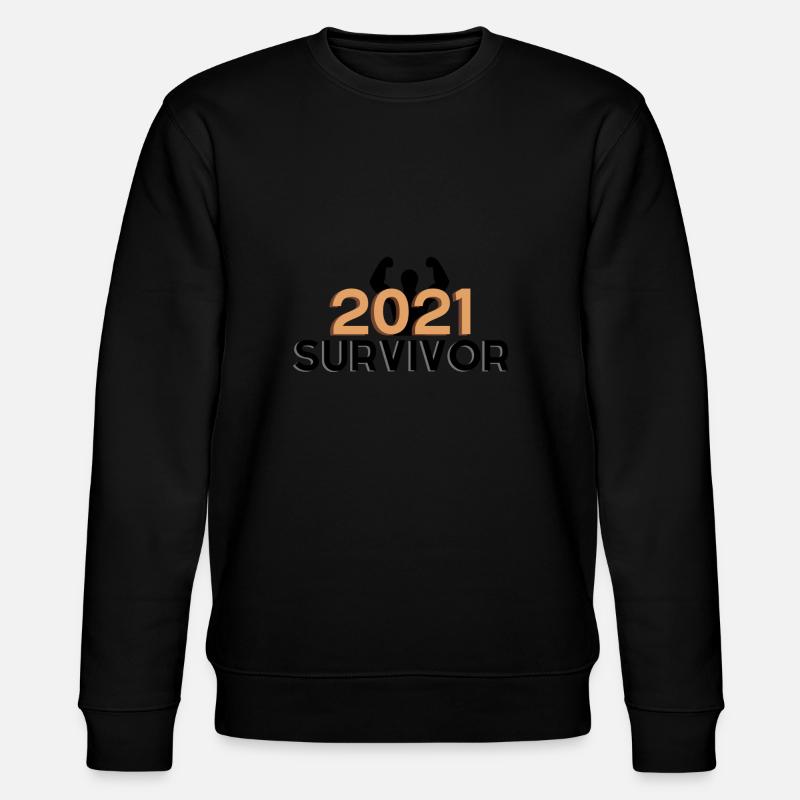 2021 SURVIVOR - Sweat bio CHANGER Stanley/Stella Unisexe - noir