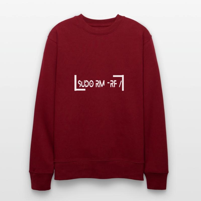 sudo rm -rf Informaticien IT Geek Code Sweat bio CHANGER Stanley/Stella Unisexe