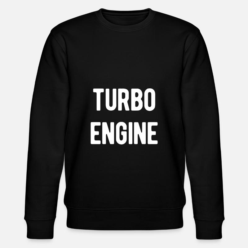 Turbo Engine - Stanley/Stella CHANGER Unisex Organic Sweatshirt - black