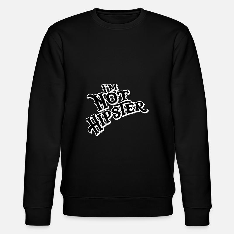 Dans le pas Hipster - Sweat bio CHANGER Stanley/Stella Unisexe - noir