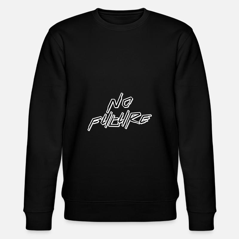 No Future - Stanley/Stella Unisex Bio-Sweatshirt CHANGER  - Schwarz