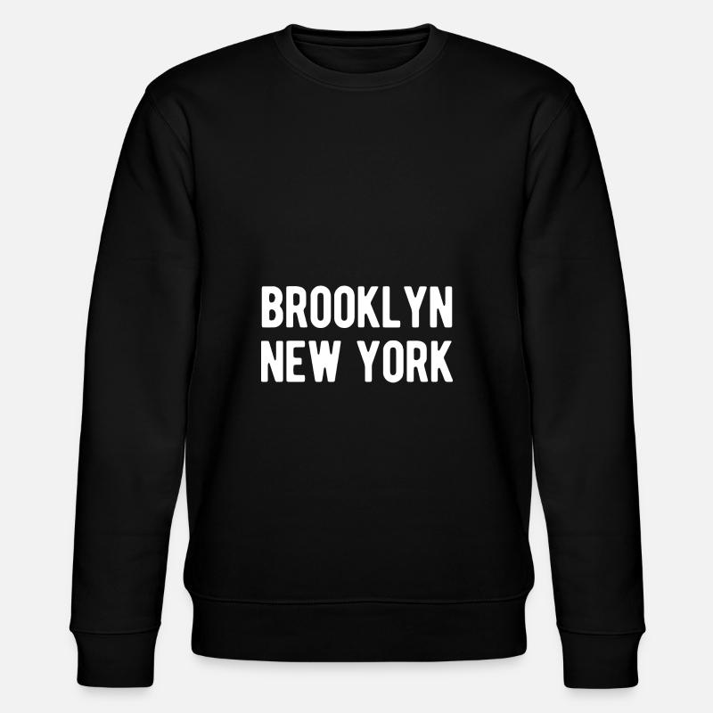 Brooklyn New York - Sweat bio CHANGER Stanley/Stella Unisexe - noir