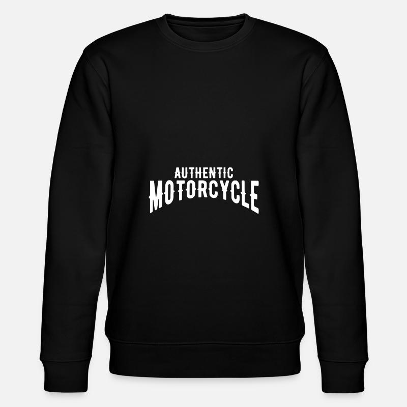 Authentic Motorcycle - Stanley/Stella CHANGER Unisex Organic Sweatshirt - black