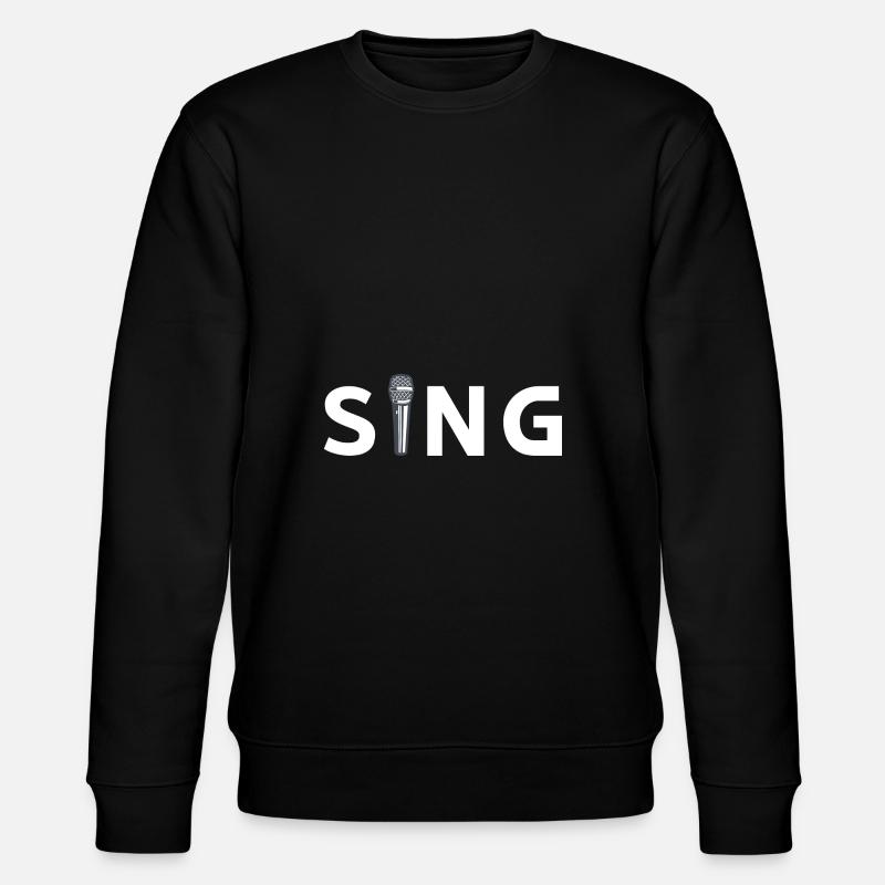 Sing micro - Sweat bio CHANGER Stanley/Stella Unisexe - noir