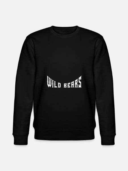 Wild Bears - Stanley/Stella CHANGER Unisex Organic Sweatshirt - black