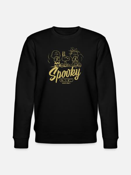 Cacahuetes Diseño de Halloween Equipo espeluznante - Sudadera ecológica unisex CHANGER de Stanley/Stella - negro