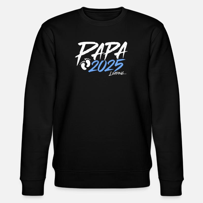 Papa 2025 loading - Stanley/Stella CHANGER Unisex Organic Sweatshirt - black