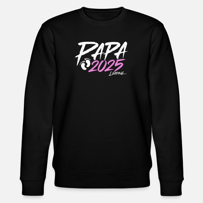 Papa 2025 Loading - Stanley/Stella CHANGER Unisex Organic Sweatshirt - black