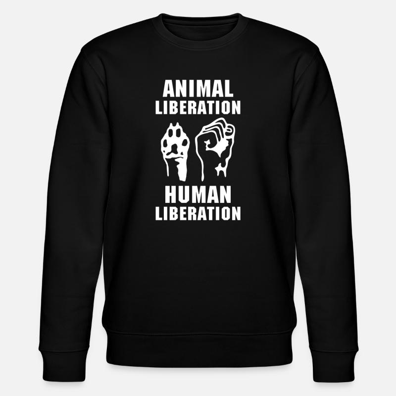 Libération animale - Sweat bio CHANGER Stanley/Stella Unisexe - noir