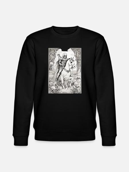 Todesreiter Tarot Illustration - Stanley/Stella Unisex Bio-Sweatshirt CHANGER - Schwarz