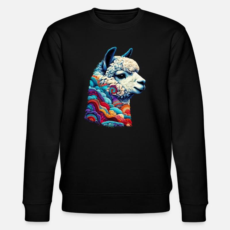Alpaca - Stanley/Stella CHANGER Unisex Organic Sweatshirt - black