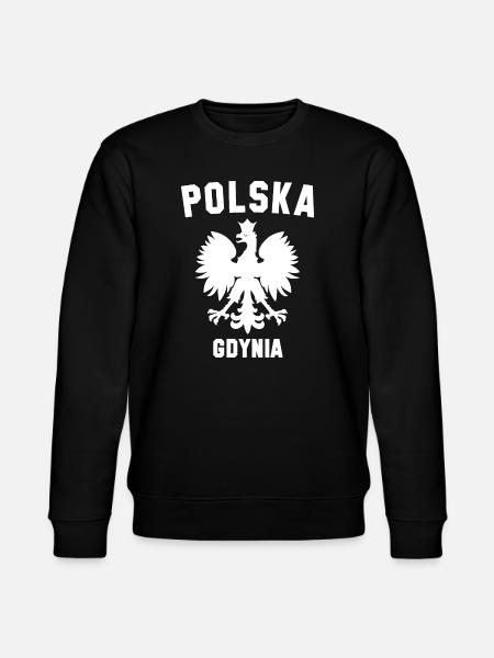 GDYNIA Polska Poland Polen - Stanley/Stella CHANGER Unisex Organic Sweatshirt - black