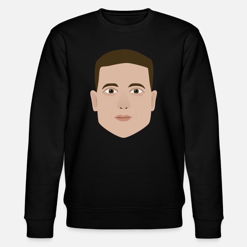 Wolodymyr Selenskyj - Stanley/Stella Unisex Bio-Sweatshirt CHANGER  - Schwarz