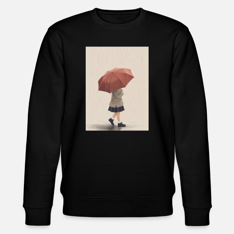 Garde d'Enfant sous Pluie - Sweat bio CHANGER Stanley/Stella Unisexe - noir