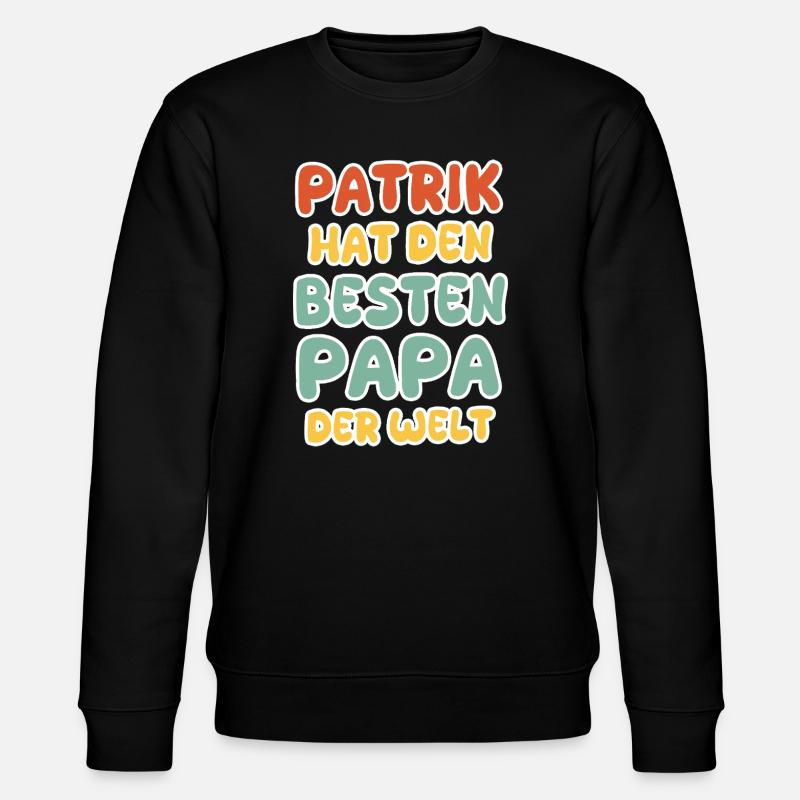 Patrik - Stanley/Stella Unisex Bio-Sweatshirt CHANGER  - Schwarz
