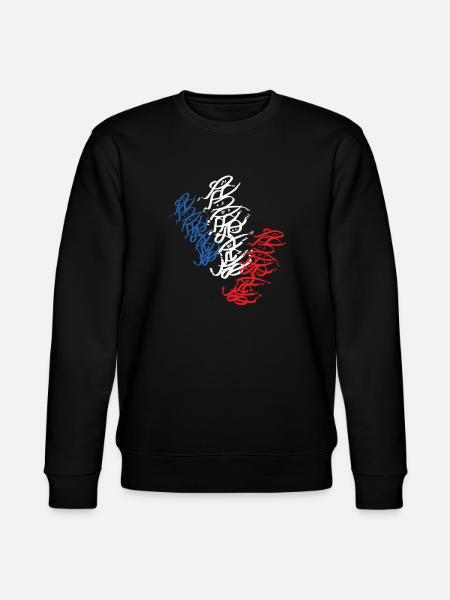 Strassburger Streetart - Stanley/Stella Unisex Bio-Sweatshirt CHANGER  - Schwarz
