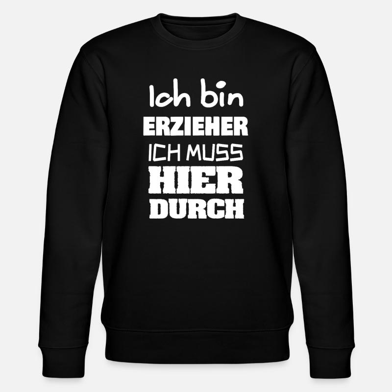 Erzieher - Stanley/Stella Unisex Bio-Sweatshirt CHANGER  - Schwarz