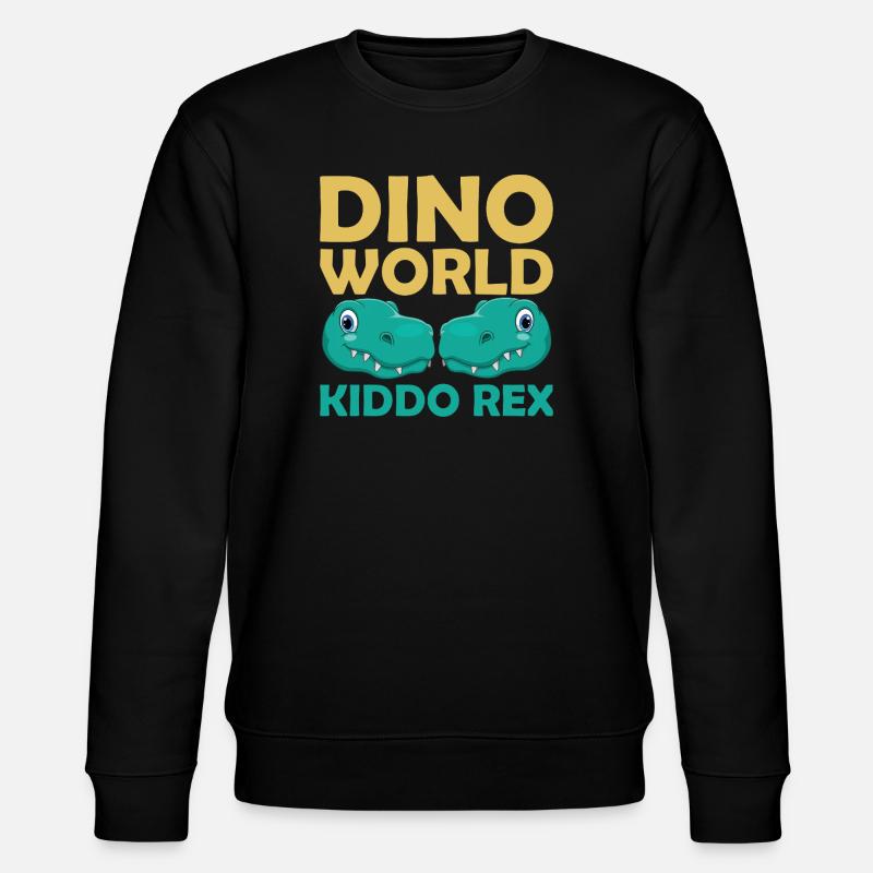 Dino World Kiddo Rex - Sweat bio CHANGER Stanley/Stella Unisexe - noir