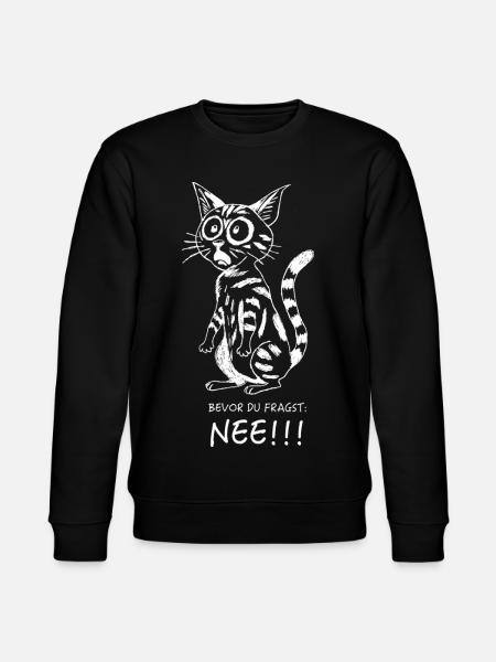 Before you ask... - Stanley/Stella CHANGER Unisex Organic Sweatshirt - black