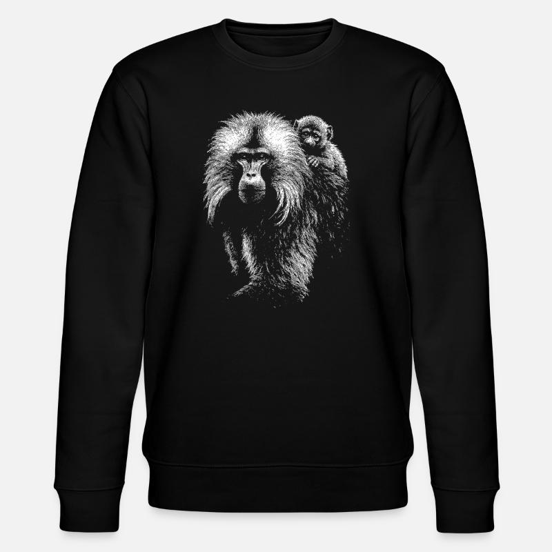 Dschelada - Stanley/Stella Unisex Bio-Sweatshirt CHANGER  - Schwarz