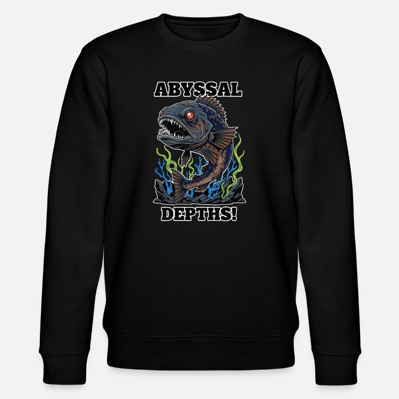 Poisson Abyssal Abyssal Depths Féroce - Sweat bio CHANGER Stanley/Stella Unisexe - noir