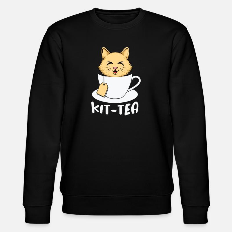 Kit Tea Time - Stanley/Stella Unisex Bio-Sweatshirt CHANGER  - Schwarz