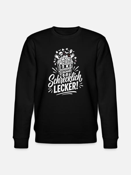 Blutspritzer Horror Splatter Design - Stanley/Stella Unisex Bio-Sweatshirt CHANGER - Schwarz