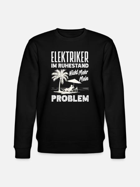 Elektriker Im Ruhestand - Stanley/Stella Unisex Bio-Sweatshirt CHANGER - Schwarz