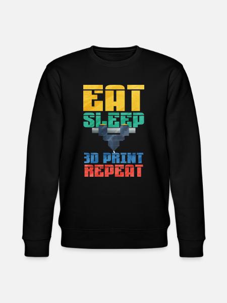 3D Printing - Stanley/Stella CHANGER Unisex Organic Sweatshirt - black