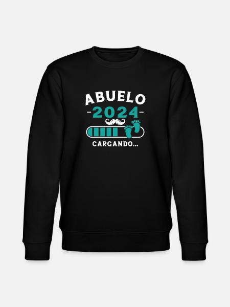 Opa 2024 Wird geladen - Stanley/Stella Unisex Bio-Sweatshirt CHANGER  - Schwarz