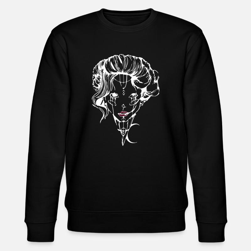 Zärtlichkeit Übel - Stanley/Stella Unisex Bio-Sweatshirt CHANGER - Schwarz
