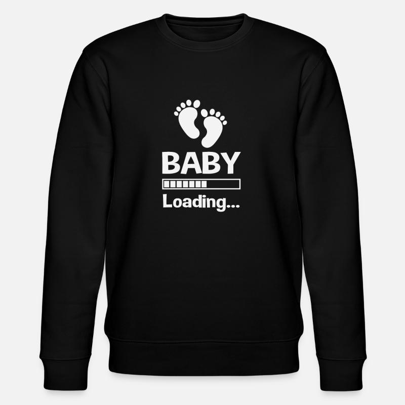 Baby loading... - Stanley/Stella Unisex Bio-Sweatshirt CHANGER - Schwarz
