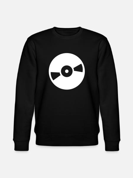 Vinyl DJ - Stanley/Stella CHANGER Unisex Organic Sweatshirt - black