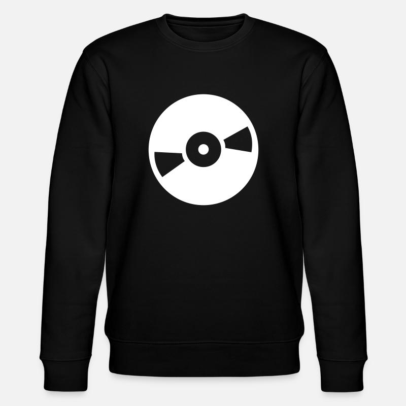 Vinyl DJ - Stanley/Stella CHANGER Unisex Organic Sweatshirt - black