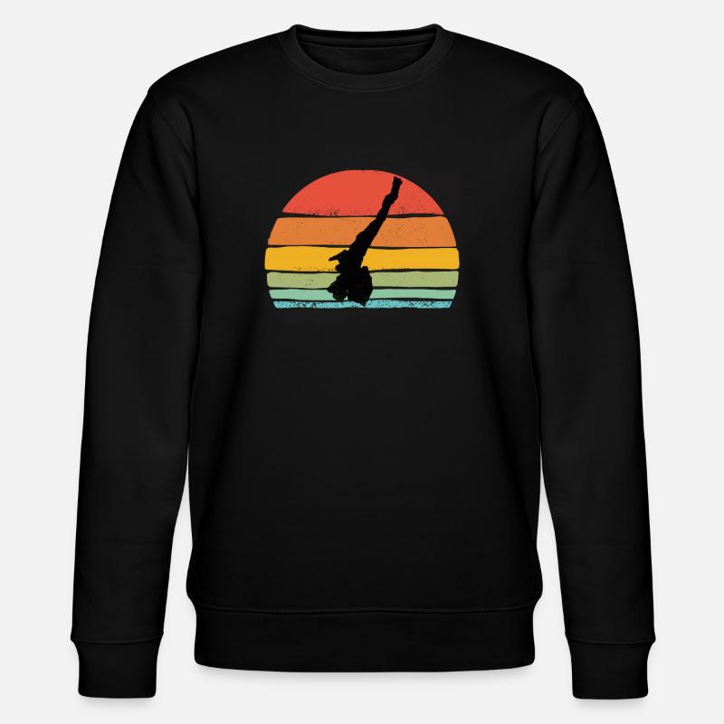 Lac de Garde - coucher du soleil - Sweat bio CHANGER Stanley/Stella Unisexe - noir
