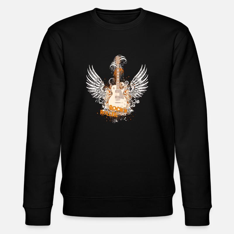 Rock'n Roller (guitare) 03 - Sweat bio CHANGER Stanley/Stella Unisexe - noir