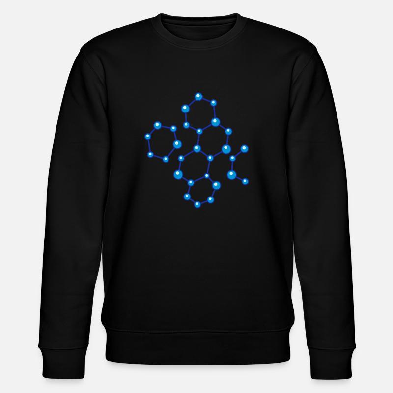 molecule - Stanley/Stella Unisex Bio-Sweatshirt CHANGER  - Schwarz