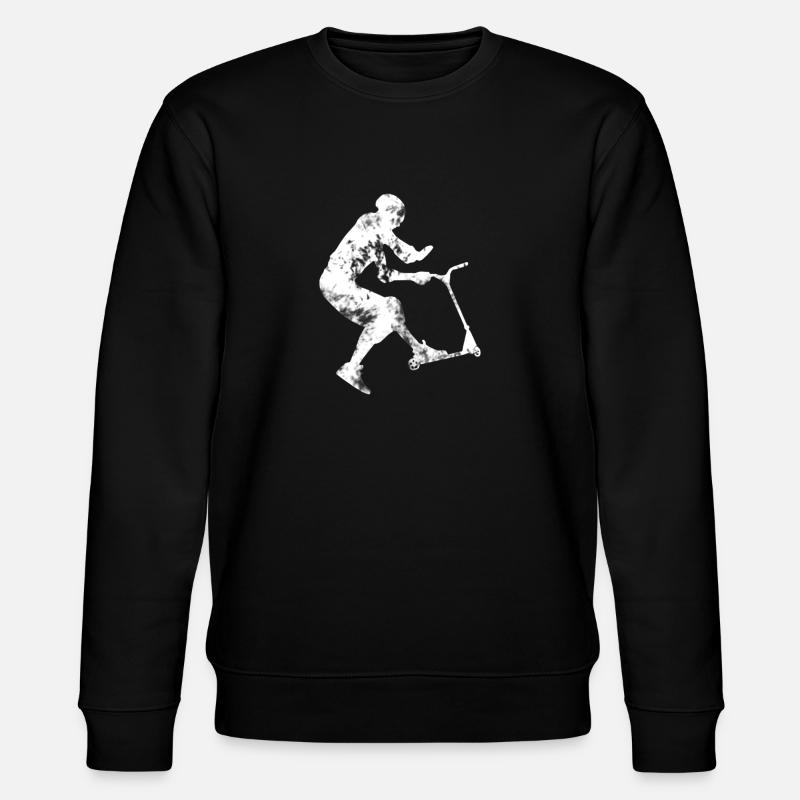 Scooter - Stanley/Stella Unisex Bio-Sweatshirt CHANGER  - Schwarz
