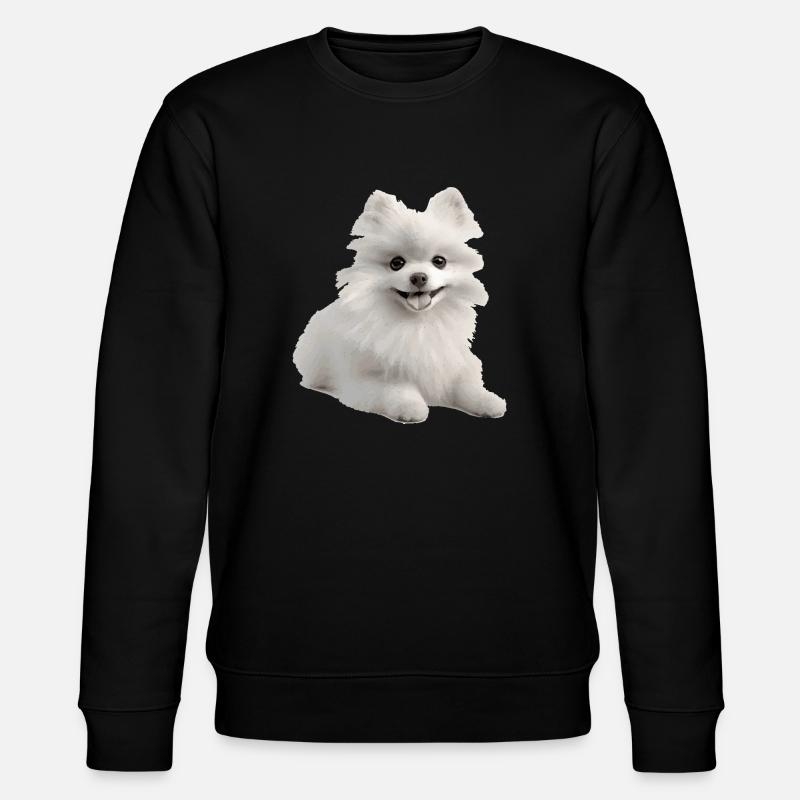 Cadeau de Poméranie Blanche - Sweat bio CHANGER Stanley/Stella Unisexe - noir
